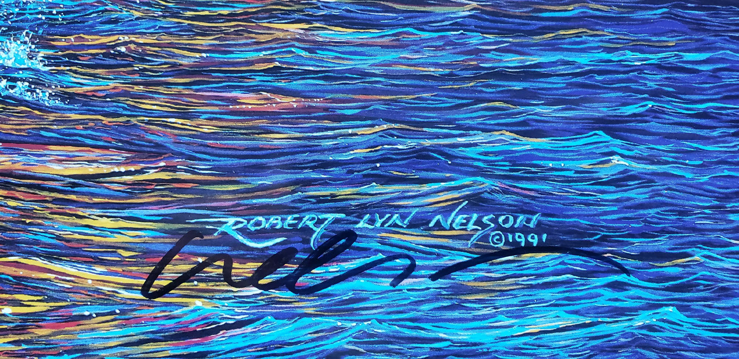 Robert Lyn Nelson C 1991 Hand signed