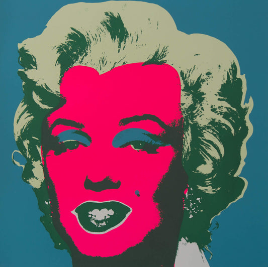Andy Warhol Sunday B Morning Marilyn Monroe Pink 11.30 with COA