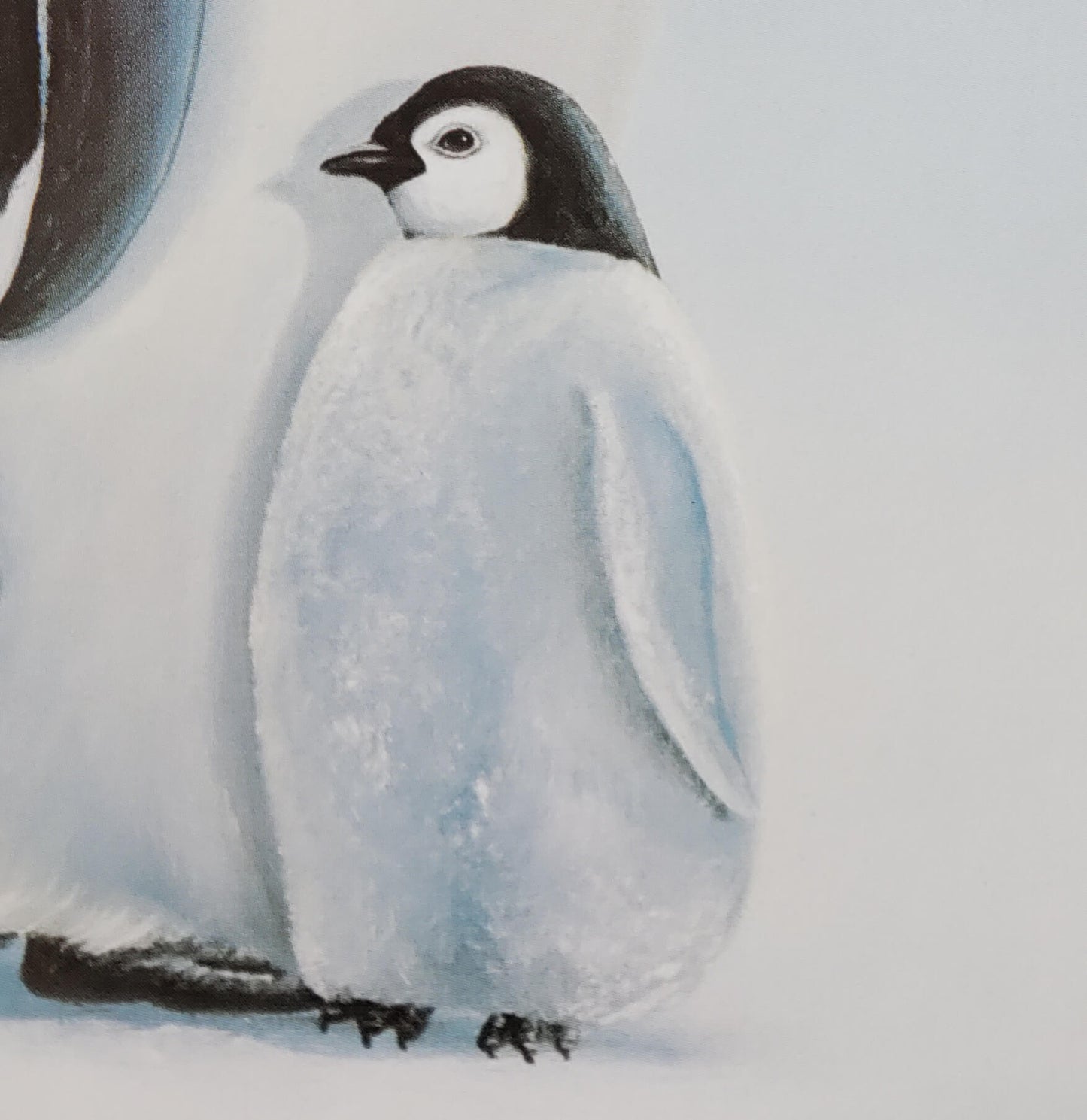 Wyland 1984 Emperor Penguins Art Print 8x10