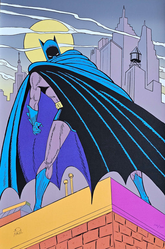 Bob Kane Batman over Gotham 