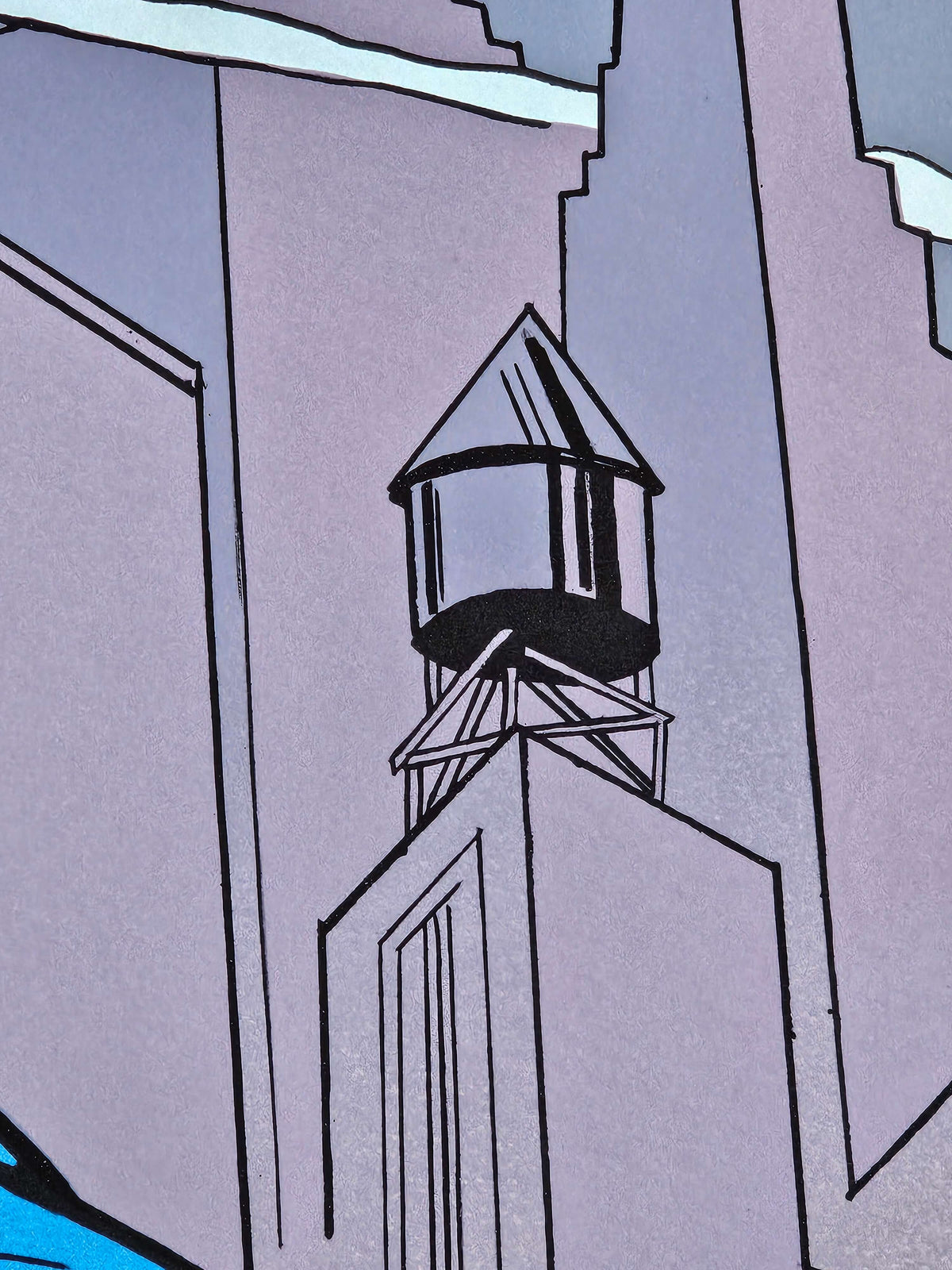 Bob Kane Batman over Gotham