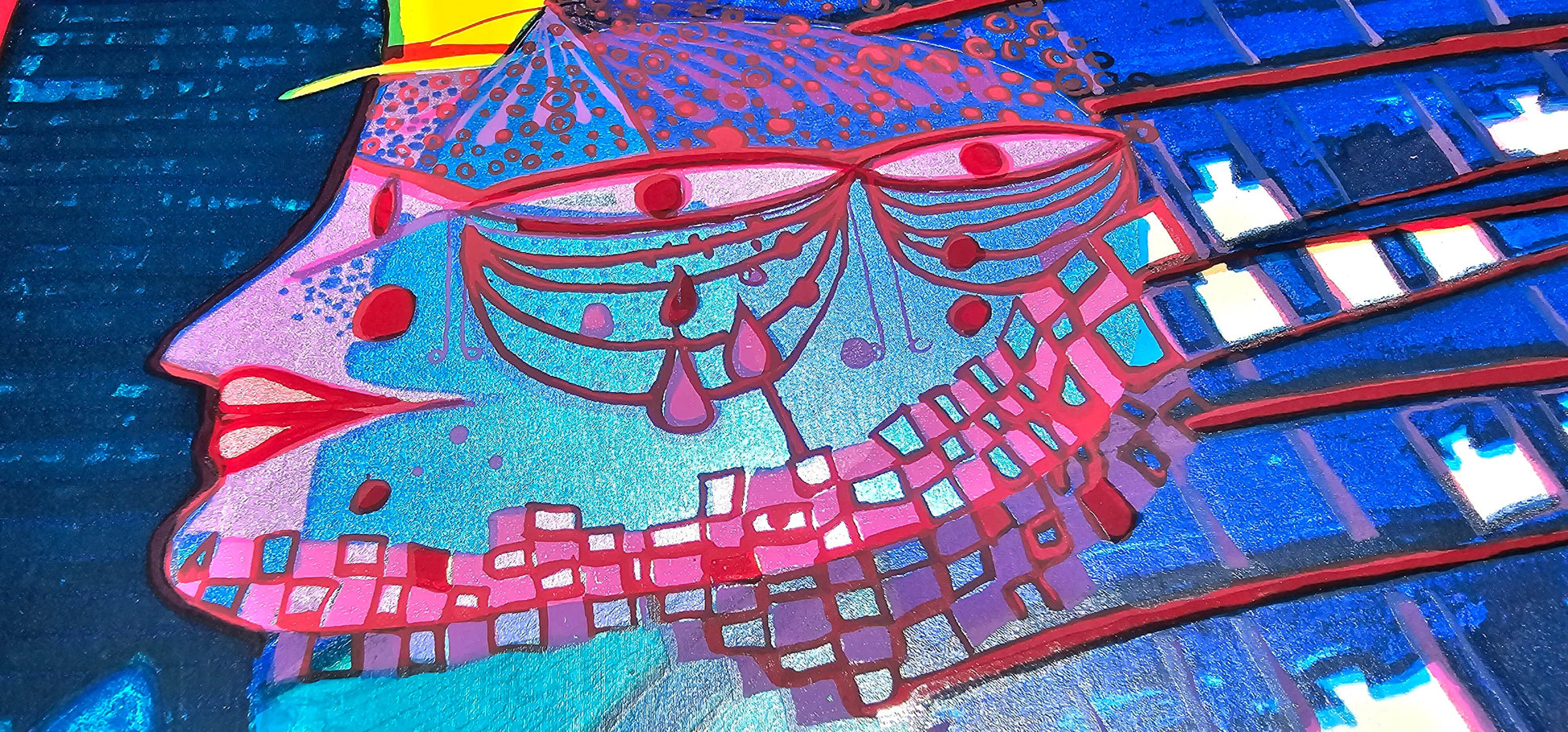 Friedensreich Hundertwasser Flucht Ins All Regentag