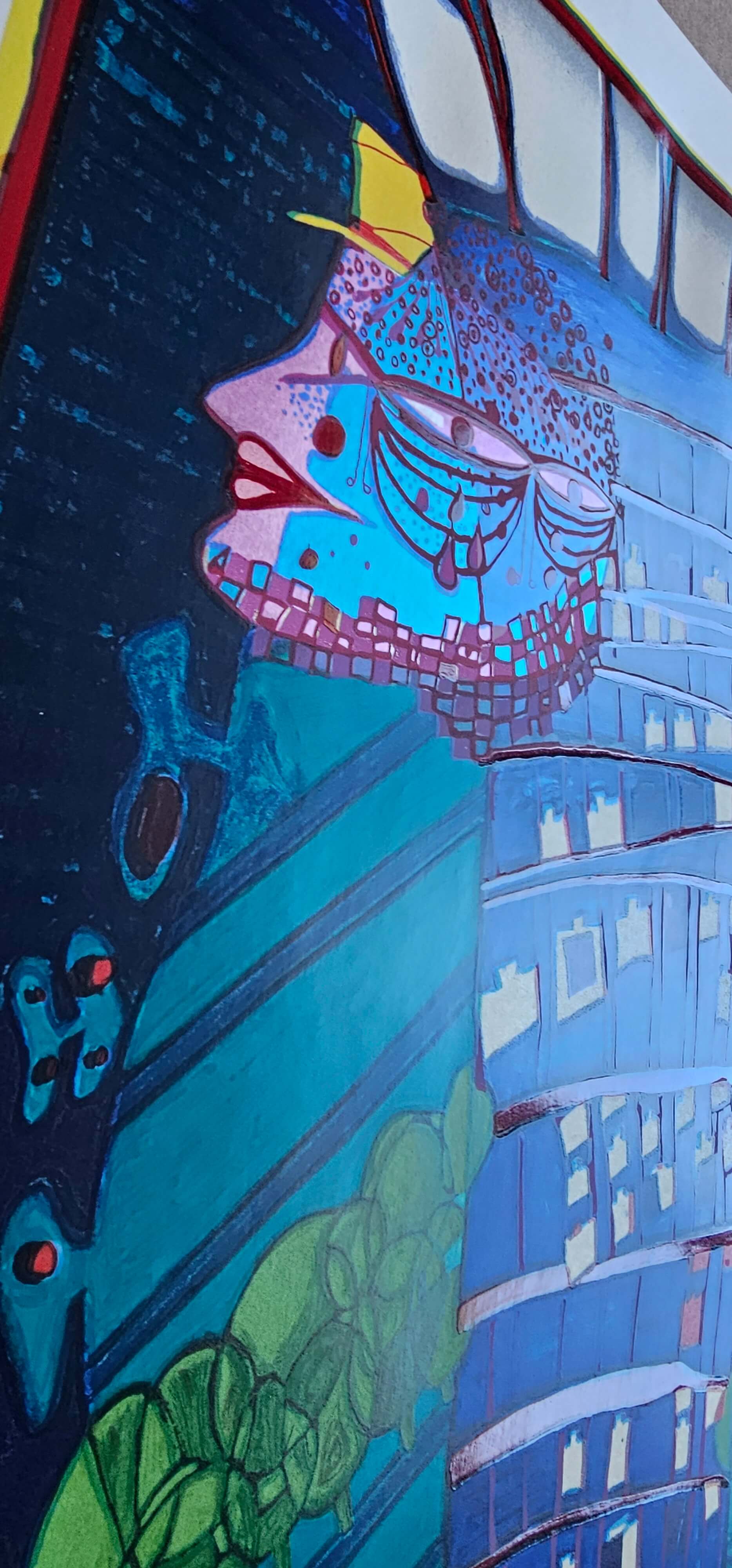 Friedensreich Hundertwasser Flucht Ins All Regentag