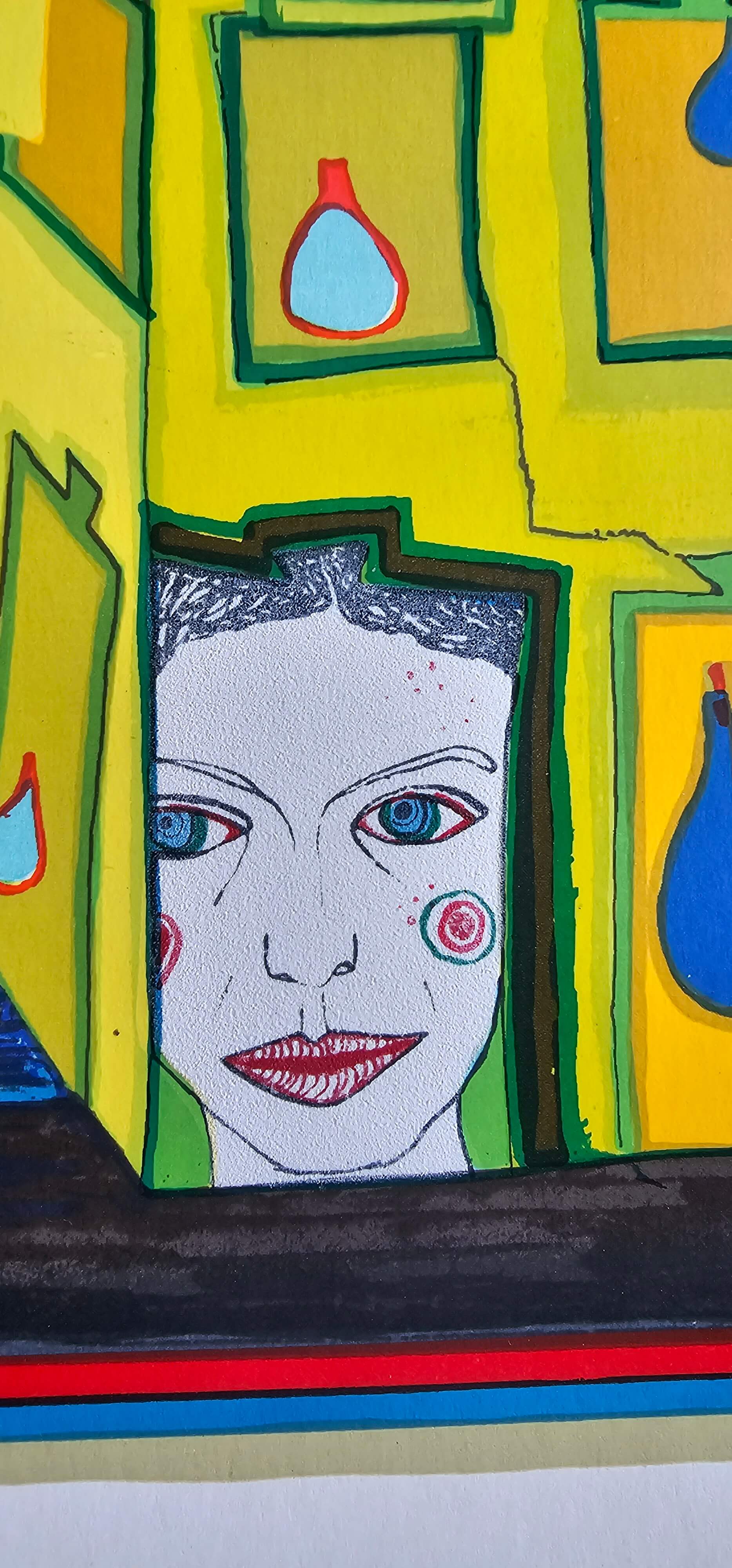 Friedensreich Hundertwasser Waiting with love hurts when love is somewhere else
