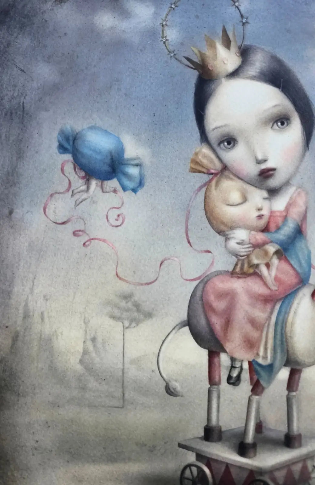 Nicoletta Ceccoli Agata Hand Signed Limited Edition Print