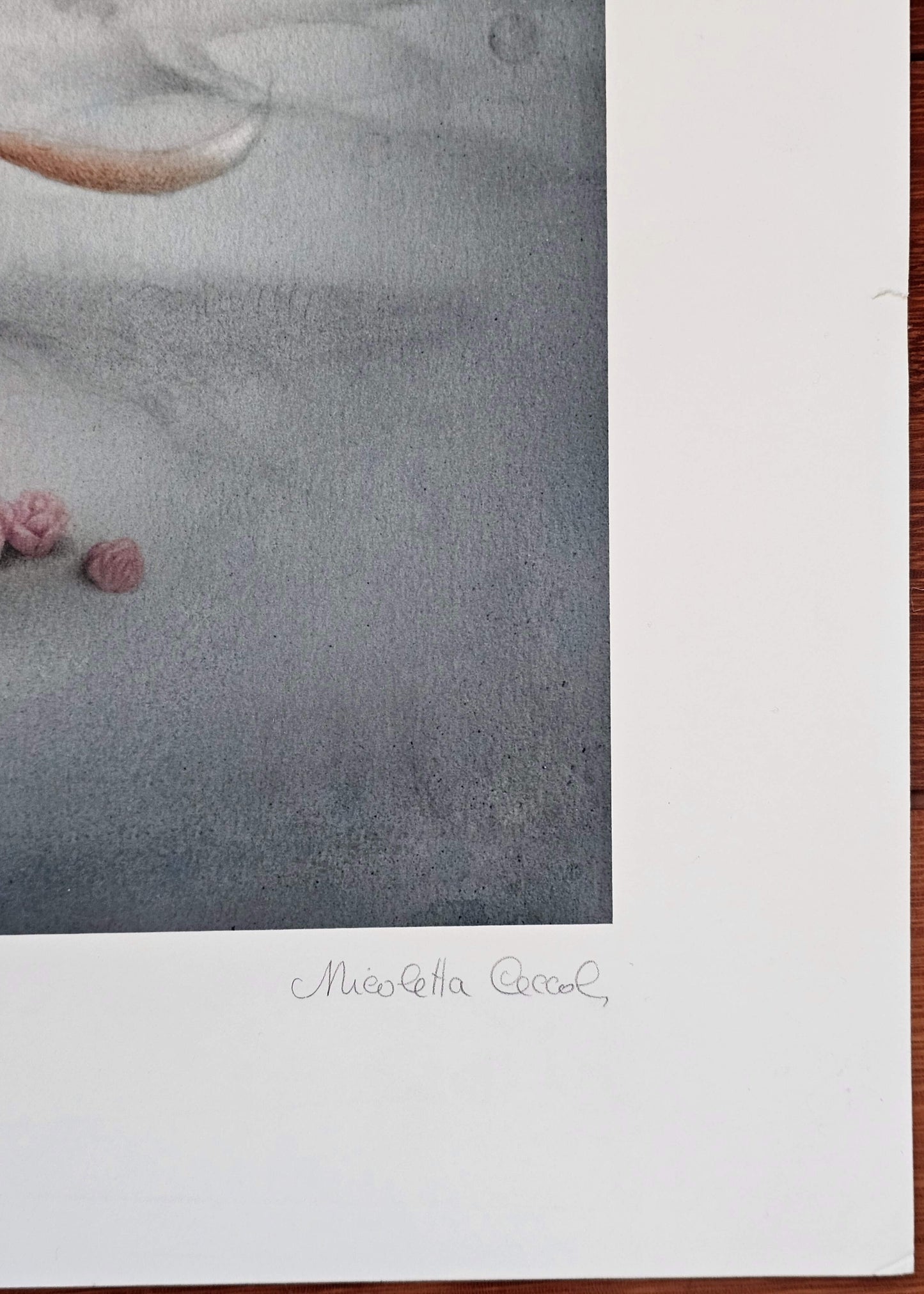 Nicoletta Ceccoli Blue Bird and the Fox Hand Signed Limited Edition Print