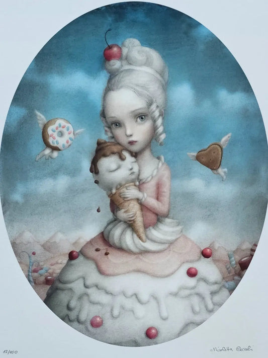 Nicoletta Ceccoli Cherie Hand Signed Limited Edition Print