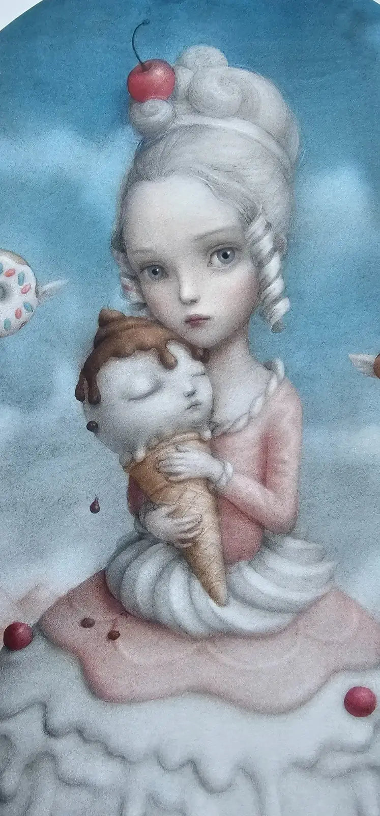 Nicoletta Ceccoli Cherie Hand Signed Limited Edition Print