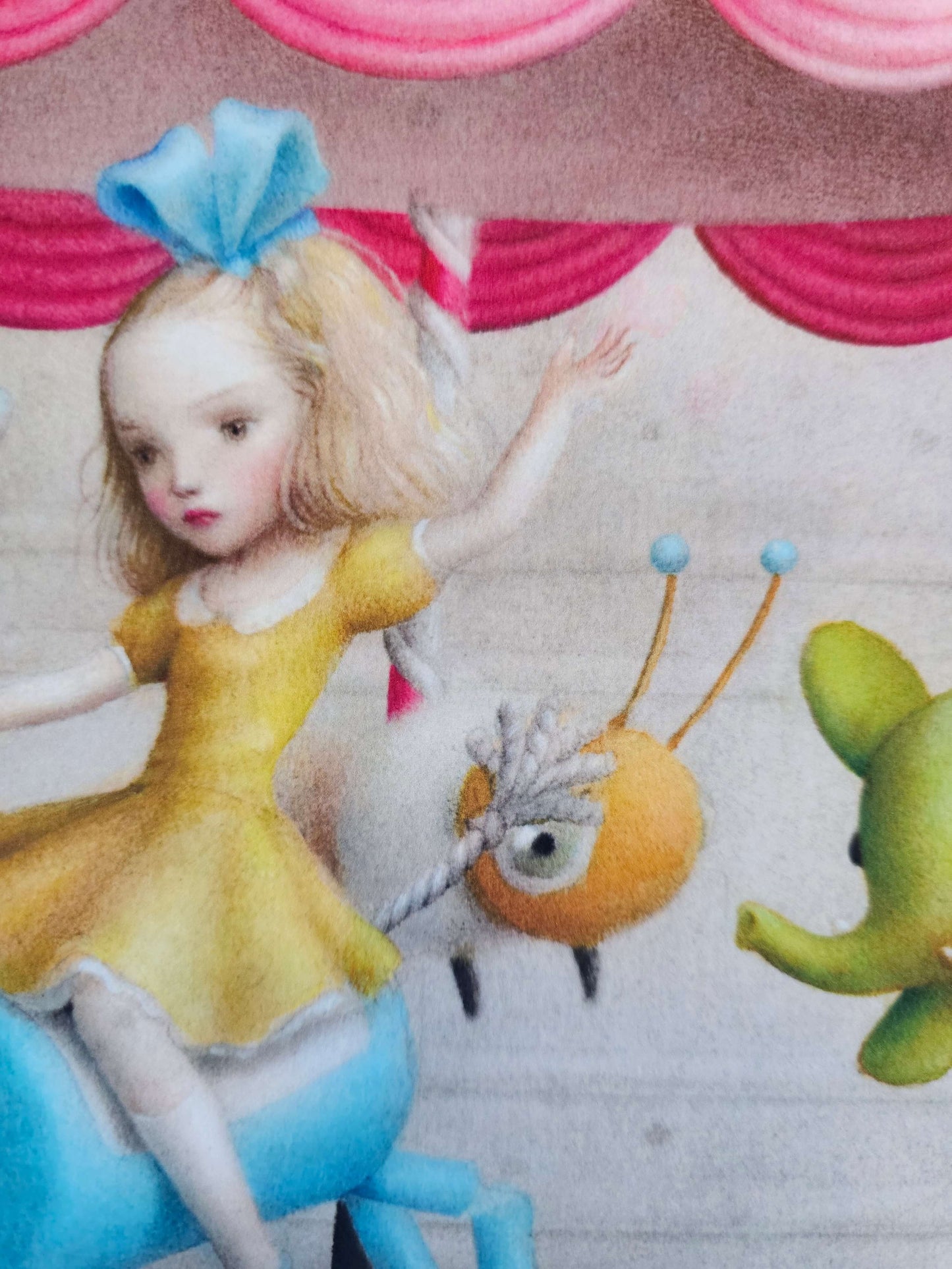 Nicoletta Ceccoli Mary Go Round Hand Signed Limited Edition Print