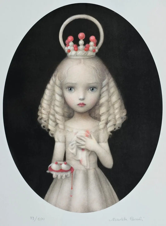 Nicoletta Ceccoli Sweet Agatha Hand Signed Limited Edition Print