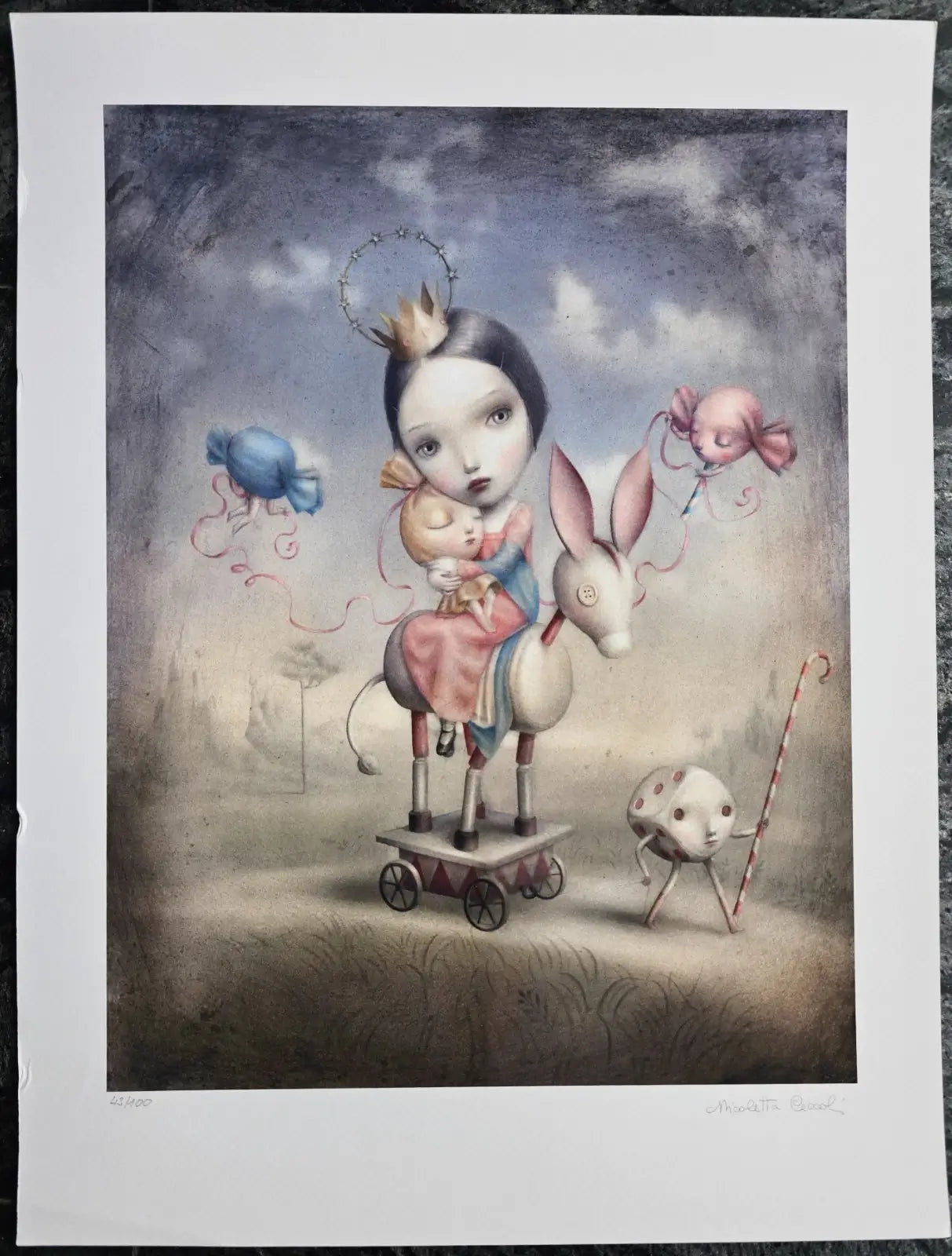Nicoletta Ceccoli Agata Hand Signed Limited Edition Print