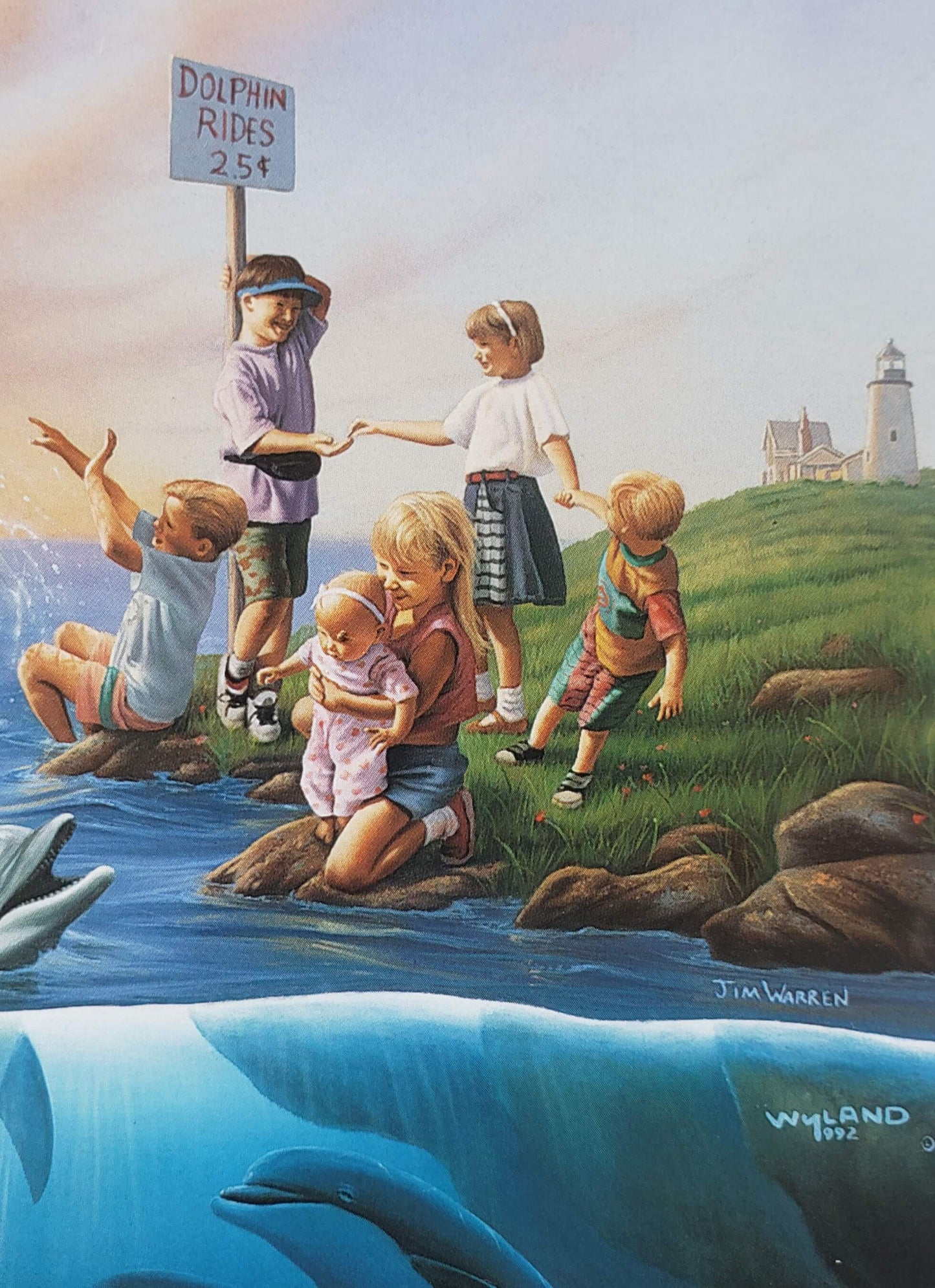 ROBERT WYLAND & JIM WARREN "DOLPHIN RIDES"