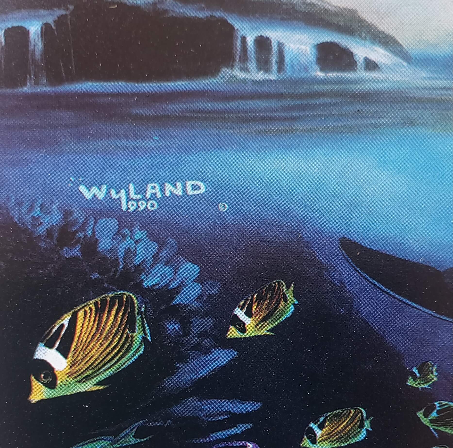 Wyland "Dolphin Days" 8x10 Art Print Wyland 1990